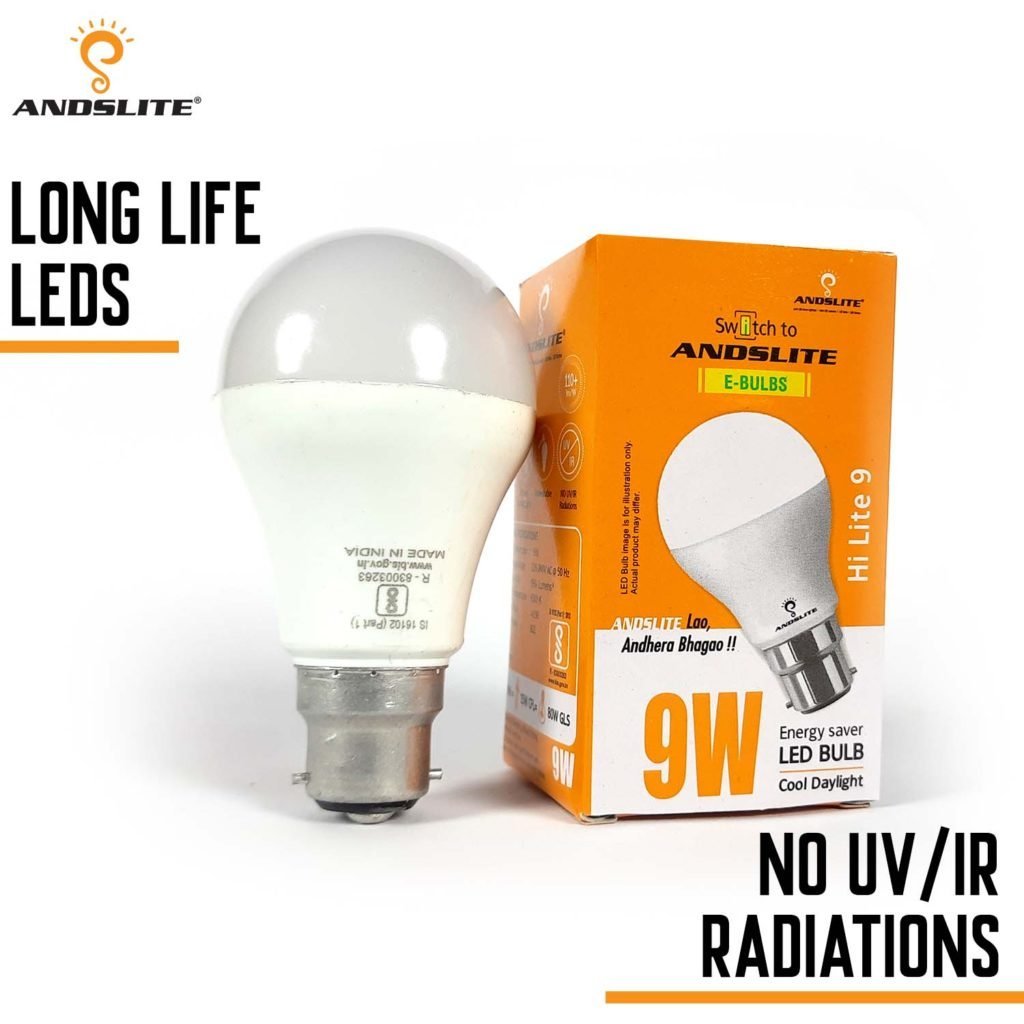 Andslite Hi Lite 9W LED Bulb - Image 3