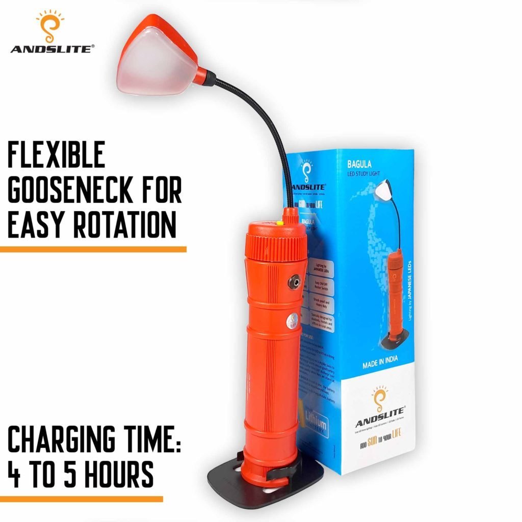 Andslite Bagula Rechargable LED Study lamp - Image 3