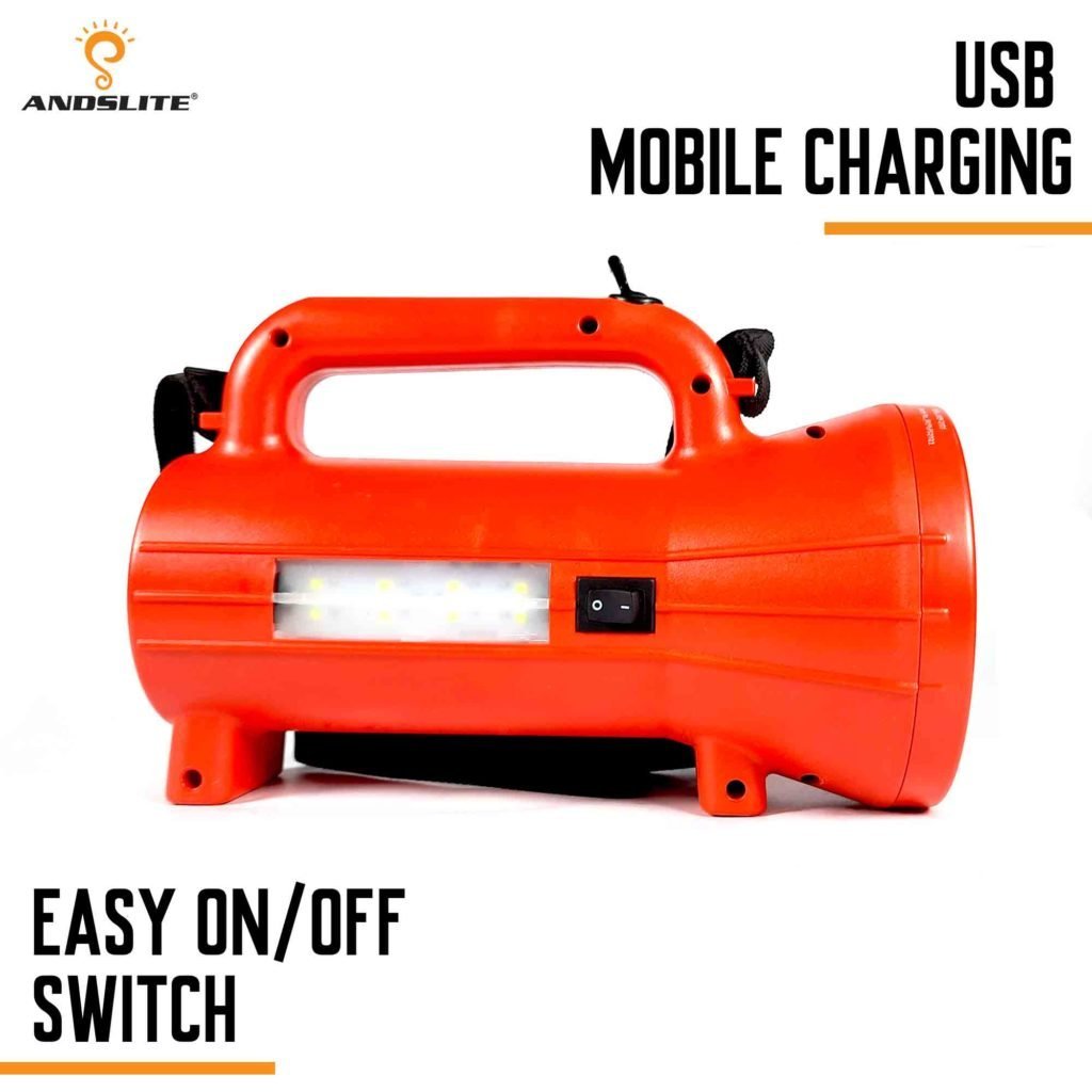Andslite TEJAS LED Rechargable Torch - Image 4
