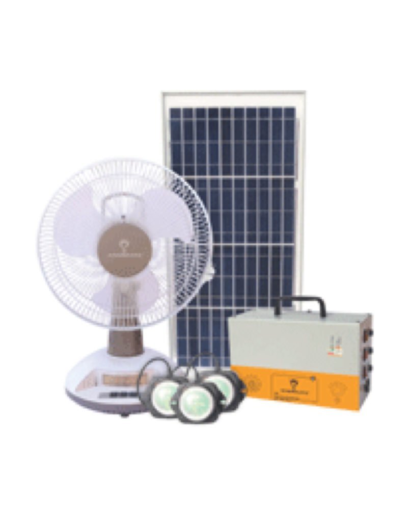 Andslite SHL - 4 Home Lighting Set with 20W Solar Panel
